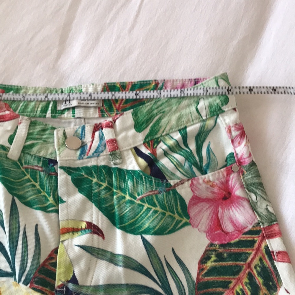 Zara TRF Tropical Hi Rise Mom fit ankle jeans 🌺🌴 - Picture 14 of 14